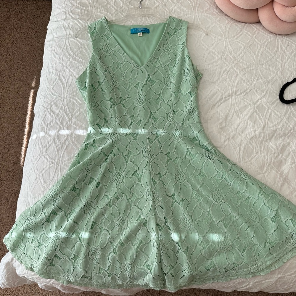 Francesca’s Mint Mini Dress
